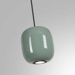 Odeon light 5053/1C PENDANT ODL24 311 черный/зеленый/металл Подвес GU10 LED 4W OVALI  - 5 купить